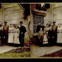 Antonín Dvořák s rodinou a přáteli v New Yorku