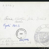 Antonín Dvořák with his children in Vysoká