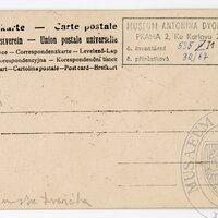 Pohřební průvod Antonína Dvořáka - múzy