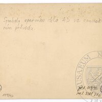 Pohřební průvod Antonína Dvořáka na Smetanově nábřeží - Sokolové s lyrou