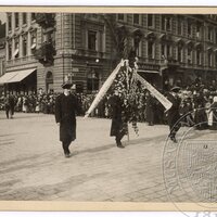 Antonín Dvořák's funeral cortège