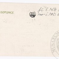 Pohřební průvod Antonína Dvořáka - květinové dary