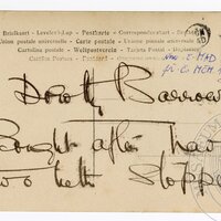 Pohlednice s fotoportrétem Antonína Dvořáka