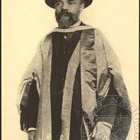 Antonín Dvořák in academic dress