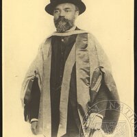 Antonín Dvořák in academic dress