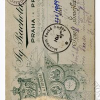 Antonín Dvořák with his wife Anna in Leeds