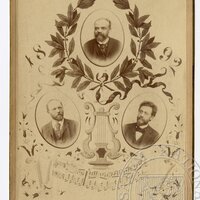 Dvořákovo trio r. 1892, Ferdinand Lachner, Antonín Dvořák a Hanuš Wihan