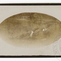 Antonín Dvořák ležící v trávě