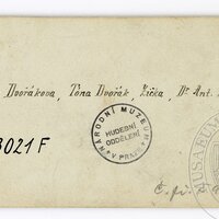 Antonín Dvořák s dětmi na Vysoké