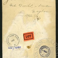 Antonín Dvořák with his daughter Magdalena (Magda)