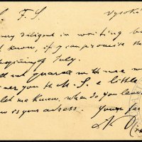 Correspondence slip