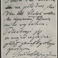 Correspondence slip