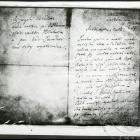 Photocopy of a letter